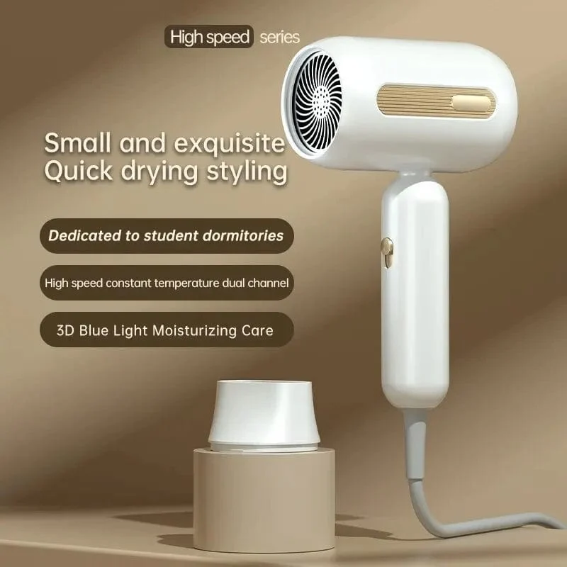 Professioneller Ionen-Haartrockner, leistungsstarker, schnelltrocknender Haartrockner, geräuscharmer Haarpflege-Thermostat, tragbare Haartrockner und Zubehör