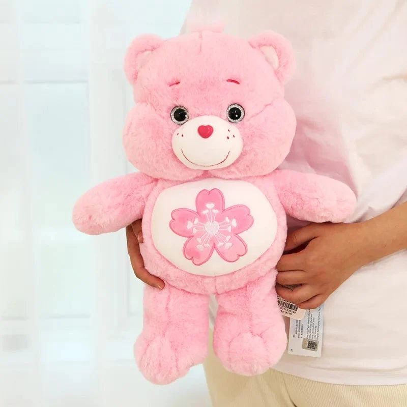 22/33/45cm Care Bears Kawaii Plüschtiere Rosa Sakura Bär Schöne Cartoon Bär Weiche Angefüllte Puppen Mädchen Jungen Niedliche Spielzeug Geschenk