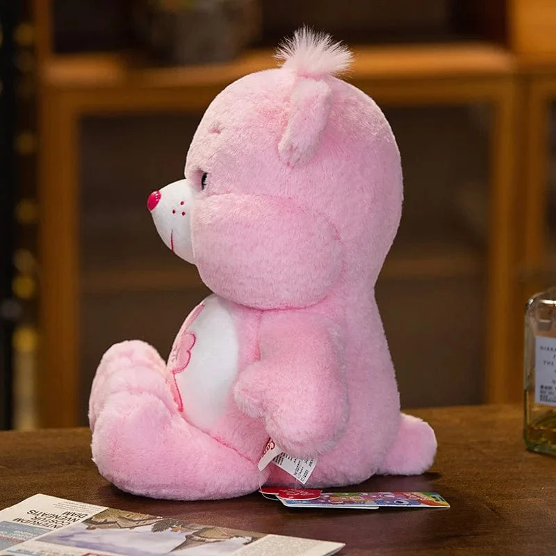 22/33/45cm Care Bears Kawaii Plüschtiere Rosa Sakura Bär Schöne Cartoon Bär Weiche Angefüllte Puppen Mädchen Jungen Niedliche Spielzeug Geschenk