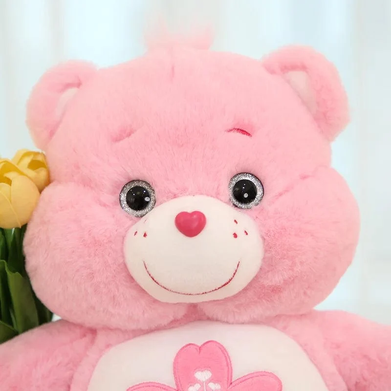 22/33/45cm Care Bears Kawaii Plüschtiere Rosa Sakura Bär Schöne Cartoon Bär Weiche Angefüllte Puppen Mädchen Jungen Niedliche Spielzeug Geschenk