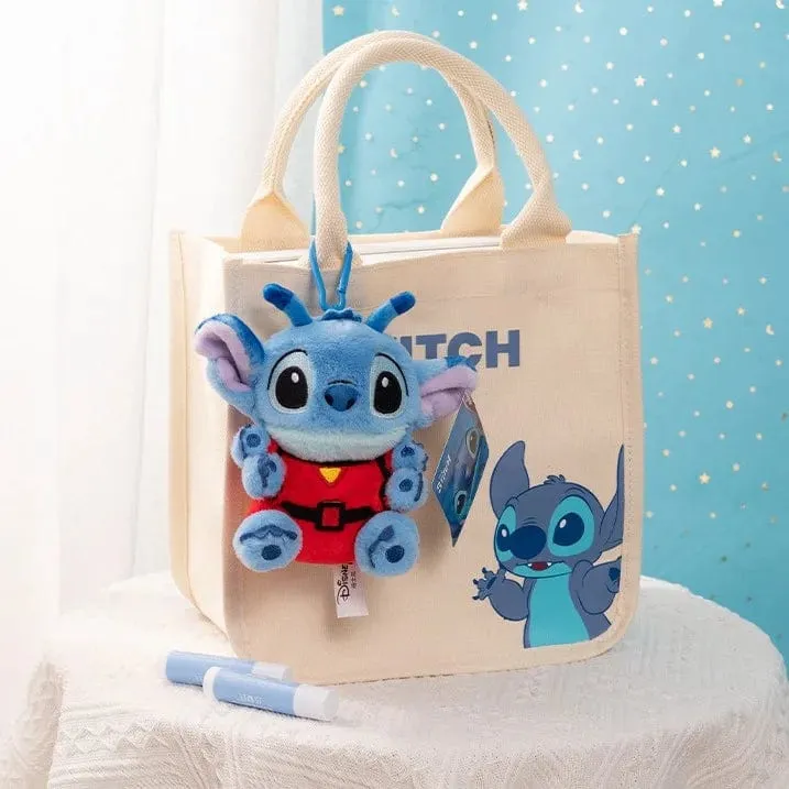 Original Disney Stitch Lotso Plüsch Spielzeug Schlüsselanhänger Anhänger Zubehör süße Cartoon gefüllte Puppe Schlüsselanhänger Spielzeug Schlüsselanhänger Geschenk