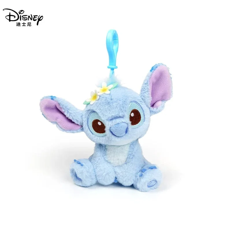 Original Disney Stitch Lotso Plüsch Spielzeug Schlüsselanhänger Anhänger Zubehör süße Cartoon gefüllte Puppe Schlüsselanhänger Spielzeug Schlüsselanhänger Geschenk