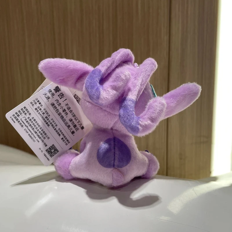 Original Disney Stitch Lotso Plüsch Spielzeug Schlüsselanhänger Anhänger Zubehör süße Cartoon gefüllte Puppe Schlüsselanhänger Spielzeug Schlüsselanhänger Geschenk
