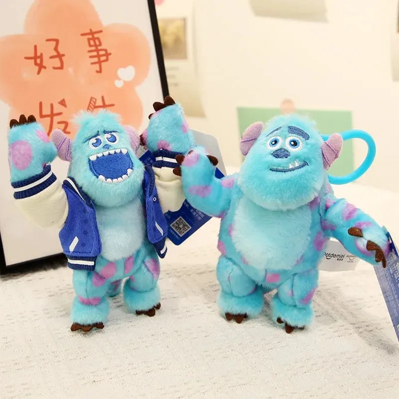 Original Disney Stitch Lotso Plüsch Spielzeug Schlüsselanhänger Anhänger Zubehör süße Cartoon gefüllte Puppe Schlüsselanhänger Spielzeug Schlüsselanhänger Geschenk