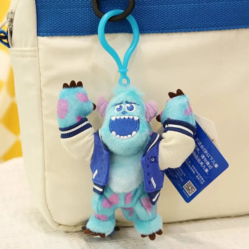 Original Disney Stitch Lotso Plüsch Spielzeug Schlüsselanhänger Anhänger Zubehör süße Cartoon gefüllte Puppe Schlüsselanhänger Spielzeug Schlüsselanhänger Geschenk