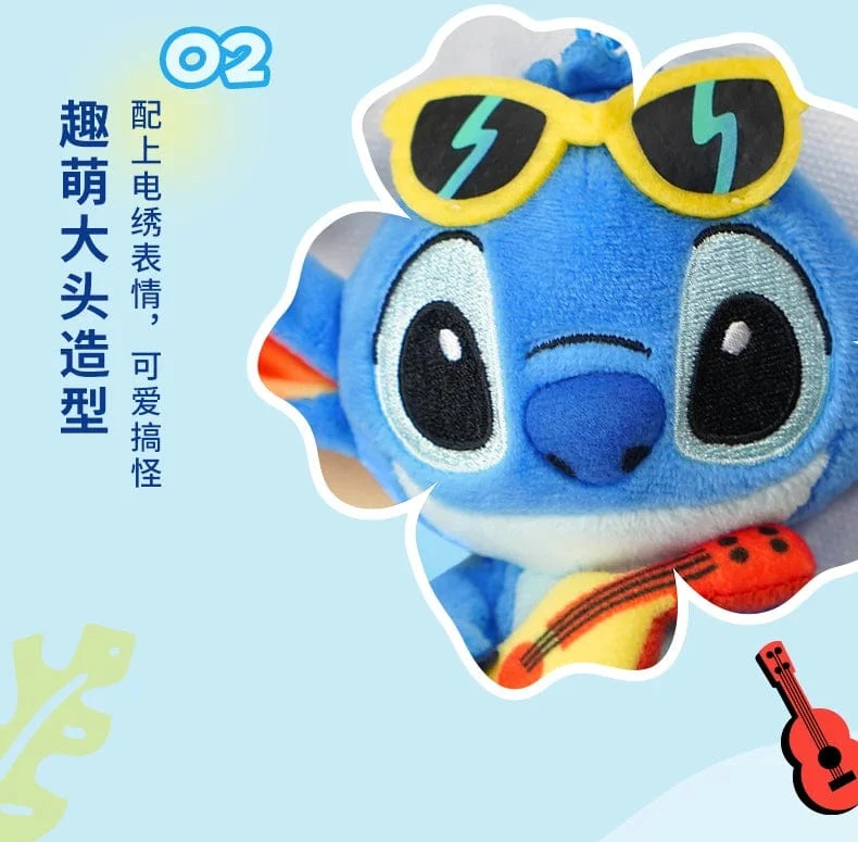 Original Disney Stitch Lotso Plüsch Spielzeug Schlüsselanhänger Anhänger Zubehör süße Cartoon gefüllte Puppe Schlüsselanhänger Spielzeug Schlüsselanhänger Geschenk
