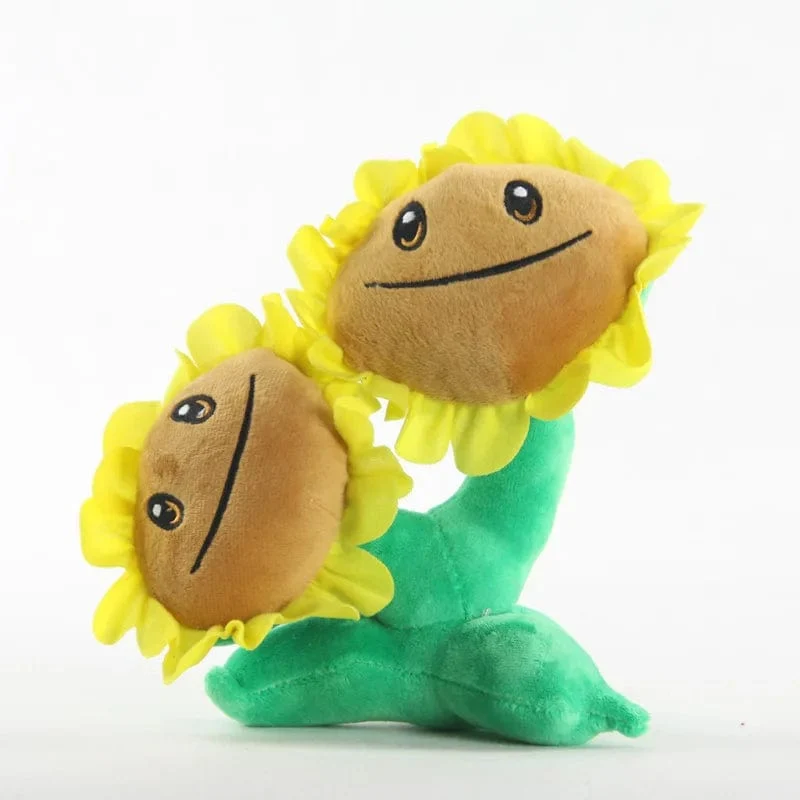 1 Stück Pflanzen vs. Zombies Plüschtiere 13–20 cm PVZ Pflanzen Peashooter SunFlower Plüsch Stofftiere Stofftier Geschenke für Kinder Kinder