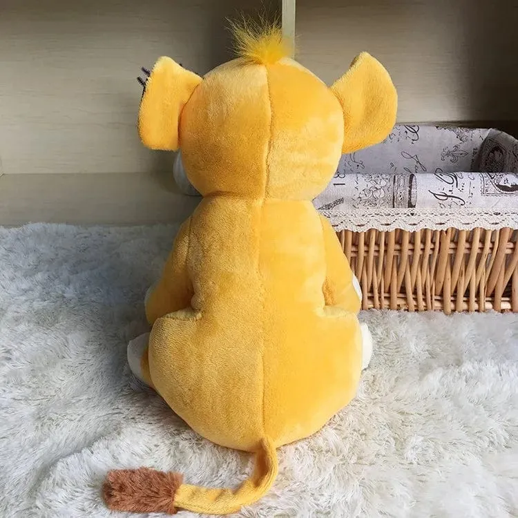 2023 neue 30cm Der König der Löwen Simba Weiche kinder puppe 11.8 ''Junge Simba Kuscheltiere Plüsch Spielzeug Kinder spielzeug Geschenke Kostenloser Versand