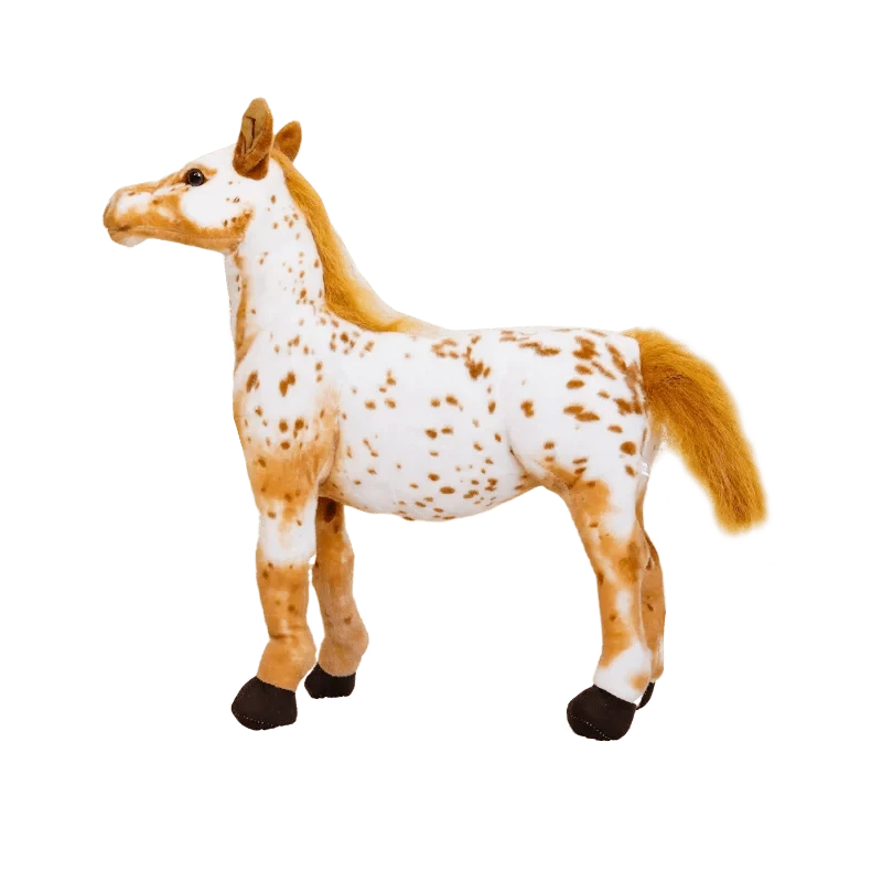 28cm Simulation Pferd Kuscheltier Plüsch Puppen Hohe Qualität Realistisches Bild Klassisches Persönliches Spielzeug Für Geburtstag Geschenk