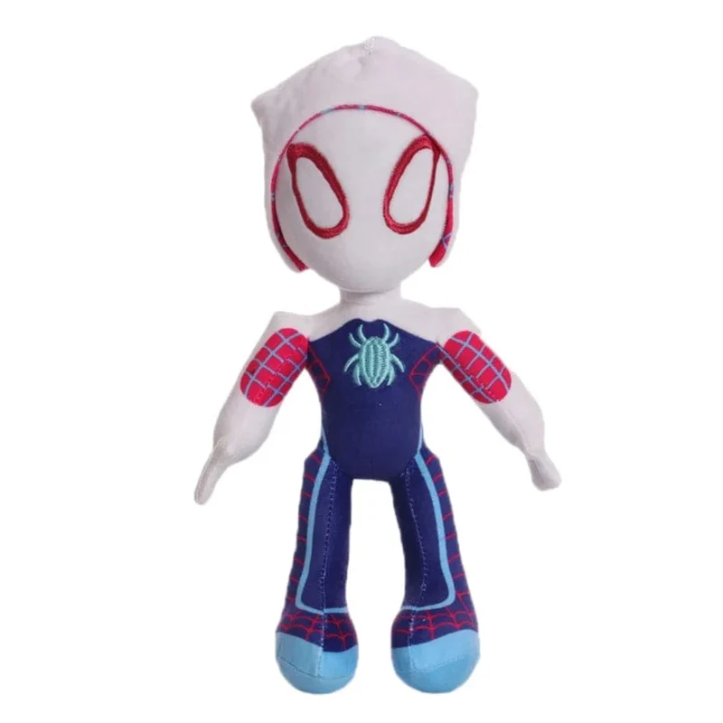 30 cm Marvel Spiderman Plüschtier, weich gefüllt, Cartoon-Plüschpuppen, große Plüschjungen, Stoffpuppen, Kissen, Kinder, Weihnachtsgeschenk