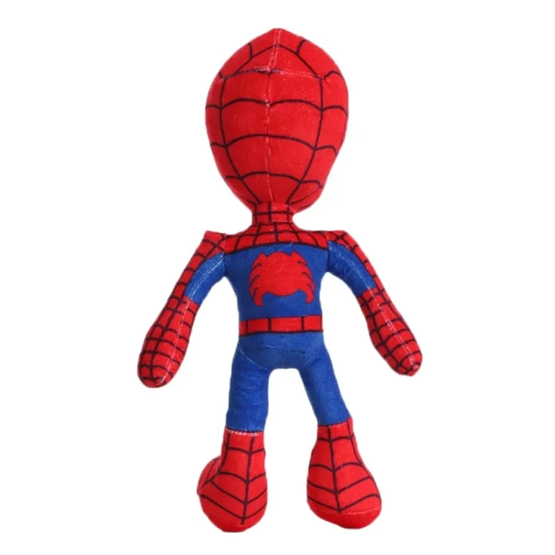 30 cm Marvel Spiderman Plüschtier, weich gefüllt, Cartoon-Plüschpuppen, große Plüschjungen, Stoffpuppen, Kissen, Kinder, Weihnachtsgeschenk