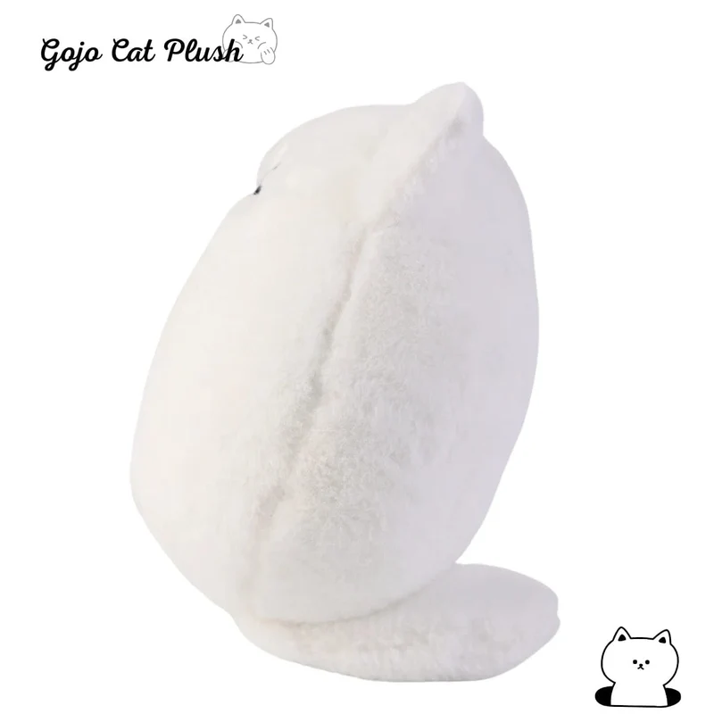 32 cm weiches Gojo-Katzen-Plüschkissen, heiße Anime-Sonnenbrille, weiße Katze, Plüschtiere, Spielzeug, Kuscheltiere, Puppe, Wohnkultur, Kindergeburtstagsgeschenk