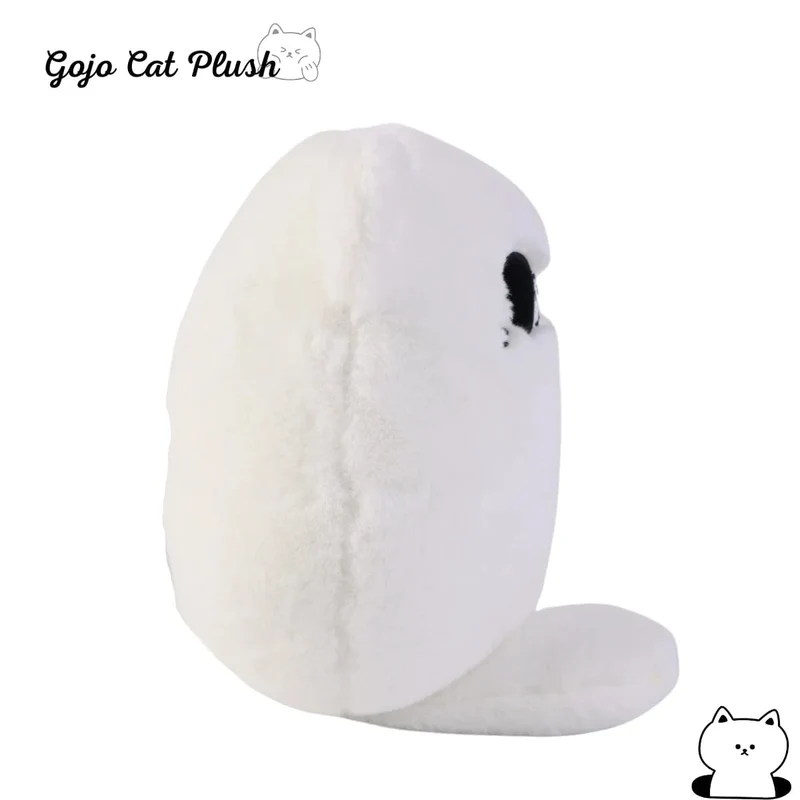 32 cm weiches Gojo-Katzen-Plüschkissen, heiße Anime-Sonnenbrille, weiße Katze, Plüschtiere, Spielzeug, Kuscheltiere, Puppe, Wohnkultur, Kindergeburtstagsgeschenk