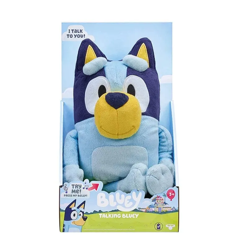 Neu Eine Familie Von Bluey Redendem Plüsch Bingo Hund Musik Plüsch Spielzeug Bluey Anime Figur Niedlichen Tier Singen Hund Puppe Kinder Festival Geschenke