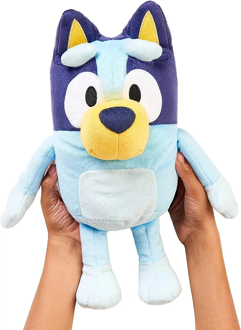 Neu Eine Familie Von Bluey Redendem Plüsch Bingo Hund Musik Plüsch Spielzeug Bluey Anime Figur Niedlichen Tier Singen Hund Puppe Kinder Festival Geschenke