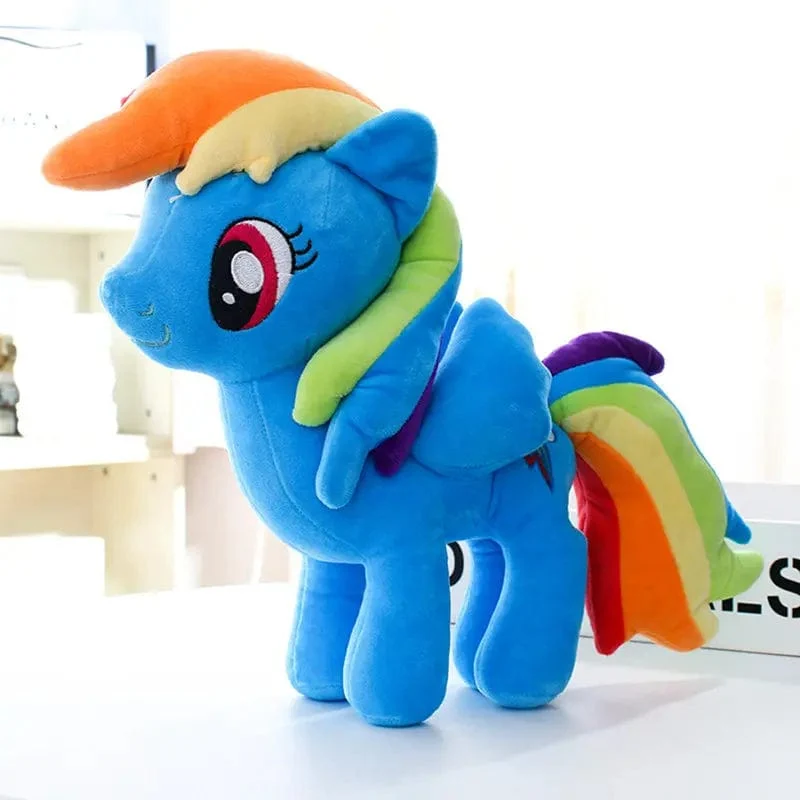 22–40 cm My Little Pony-Spielzeug, Plüschpuppe, Pinkie Pie, Rainbow Dash, Film- und Fernseh-Einhorn-Spielzeug, Freundschaft ist Magie, für Mädchen, Geschenke