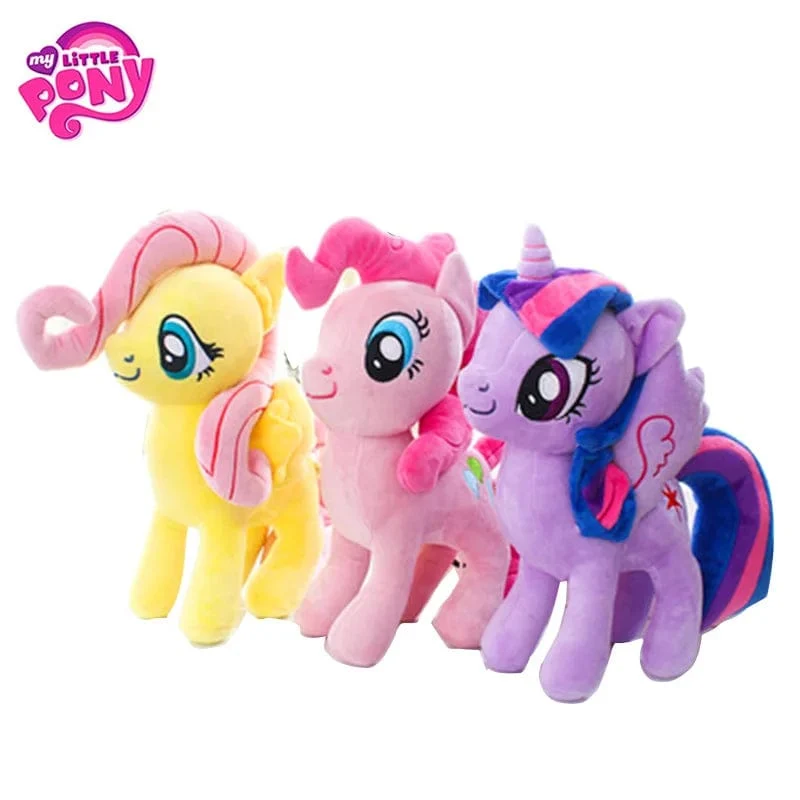22–40 cm My Little Pony-Spielzeug, Plüschpuppe, Pinkie Pie, Rainbow Dash, Film- und Fernseh-Einhorn-Spielzeug, Freundschaft ist Magie, für Mädchen, Geschenke