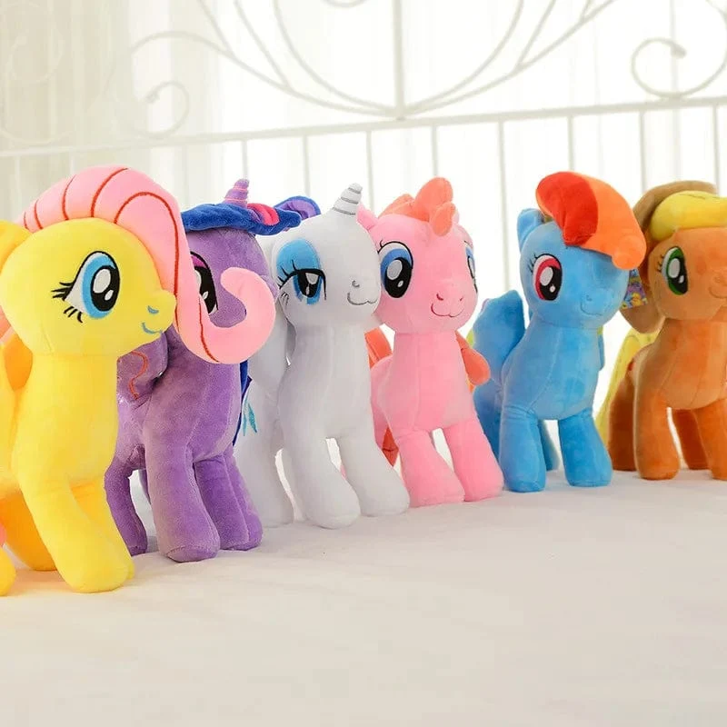 22–40 cm My Little Pony-Spielzeug, Plüschpuppe, Pinkie Pie, Rainbow Dash, Film- und Fernseh-Einhorn-Spielzeug, Freundschaft ist Magie, für Mädchen, Geschenke