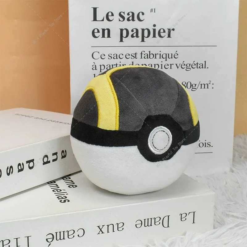 9 Arten Pokemon Plüschtier Pokéball Ultra Master Ball Strange Ball Dusk Ball Beast Ball Hisuian Ultra Ball Weiches Stofftier