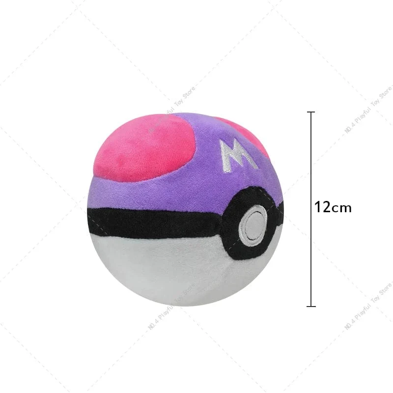 9 Arten Pokemon Plüschtier Pokéball Ultra Master Ball Strange Ball Dusk Ball Beast Ball Hisuian Ultra Ball Weiches Stofftier