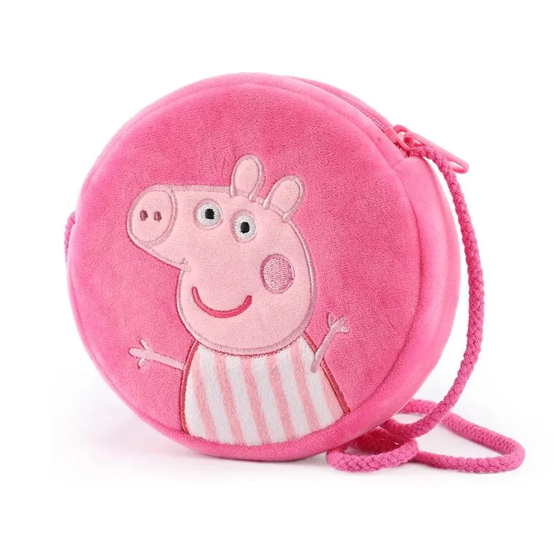 19 cm, 100 % echtes PEPPA PIG, ausgestopfte weiche Puppe, Peppa George Zoe Suzy Rebecca Emily Danny Pedro Bär Dinosaurier Kinder Plüschtier