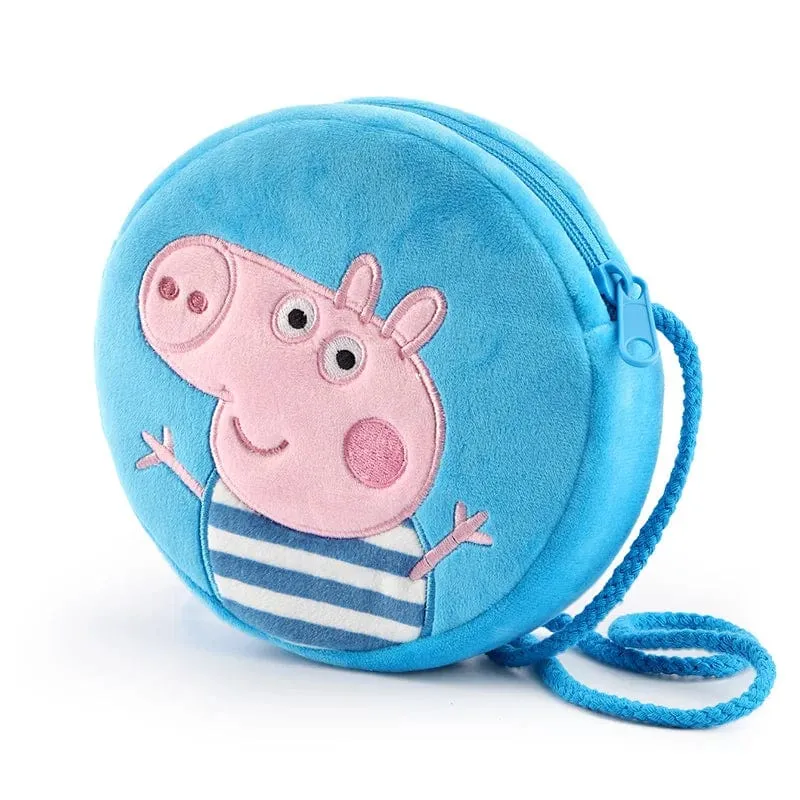 19 cm, 100 % echtes PEPPA PIG, ausgestopfte weiche Puppe, Peppa George Zoe Suzy Rebecca Emily Danny Pedro Bär Dinosaurier Kinder Plüschtier