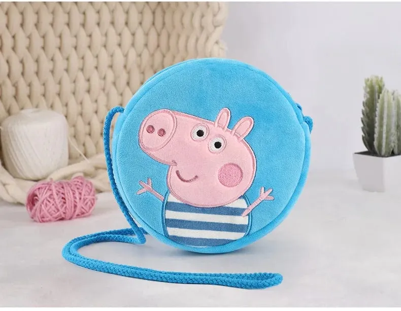 19 cm, 100 % echtes PEPPA PIG, ausgestopfte weiche Puppe, Peppa George Zoe Suzy Rebecca Emily Danny Pedro Bär Dinosaurier Kinder Plüschtier