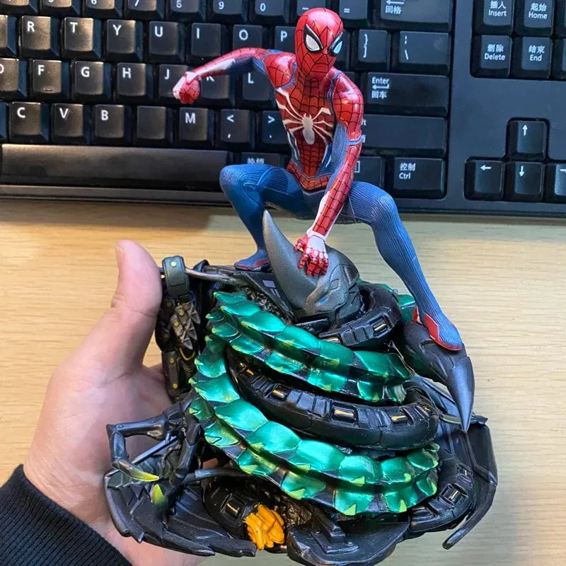 Marvel Collectible Toys 19 cm große Statue PS4 Edition Spiderman Figur