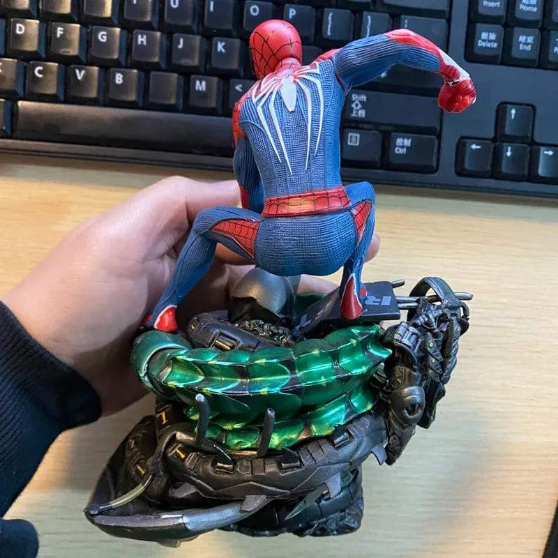 Marvel Collectible Toys 19 cm große Statue PS4 Edition Spiderman Figur