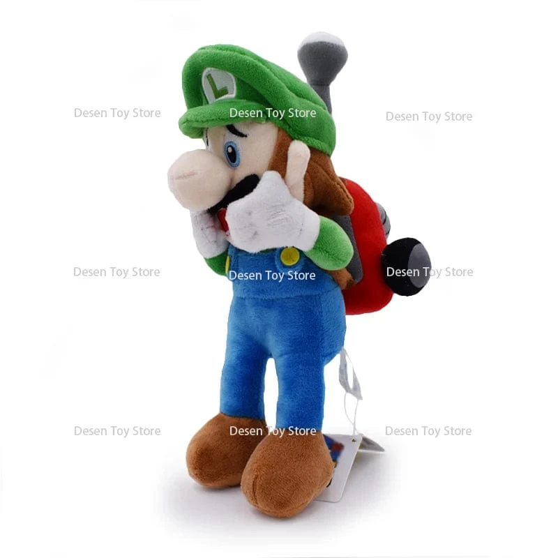 25 cm große Bros Plüschtiere Luigi und Mario Stofftiere Anime Puppe Plüschtier für Kinder Kawaii Kinder Kollektion Spielzeug Puppe Plüsch Geschenk