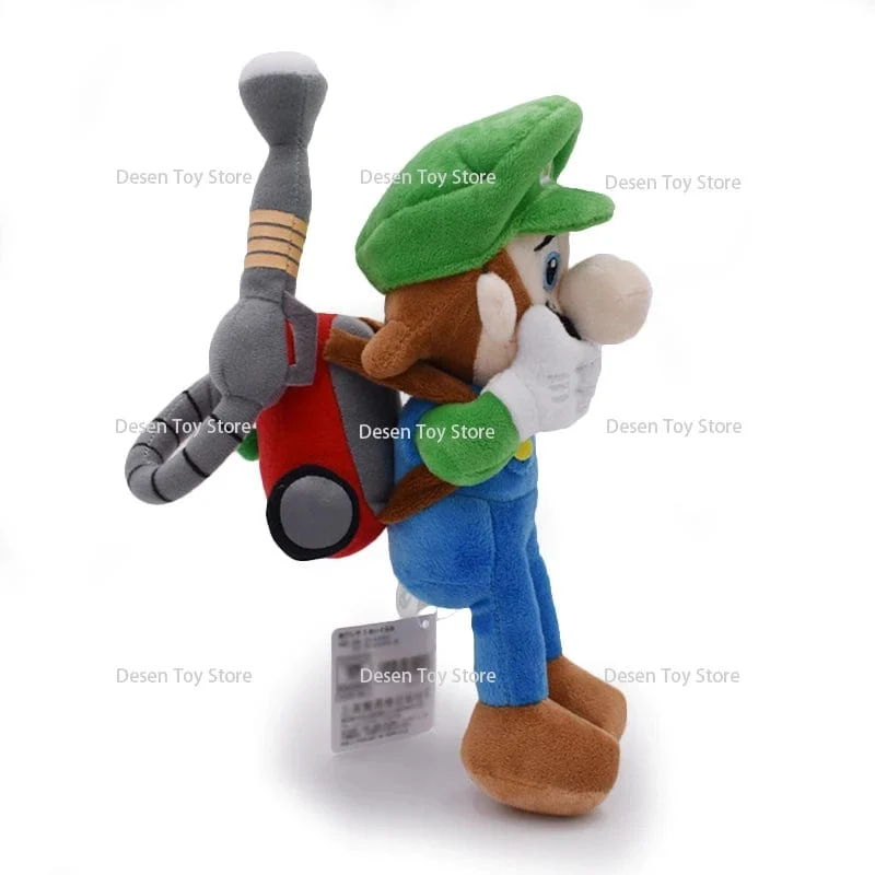 25 cm große Bros Plüschtiere Luigi und Mario Stofftiere Anime Puppe Plüschtier für Kinder Kawaii Kinder Kollektion Spielzeug Puppe Plüsch Geschenk