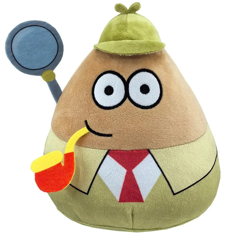 22 cm/8.6 Zoll Pou Plüsch Cartoon Alien Spielzeug Kawaii Stofftier Puppe Heiße Spielfigur Geschenke für Fans