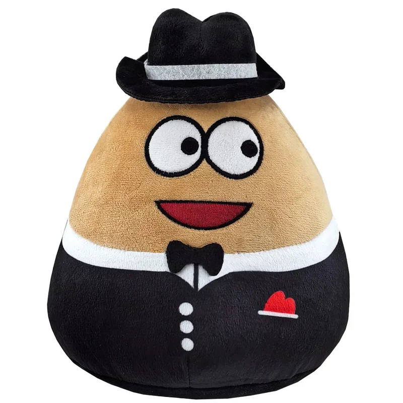 22 cm/8.6 Zoll Pou Plüsch Cartoon Alien Spielzeug Kawaii Stofftier Puppe Heiße Spielfigur Geschenke für Fans