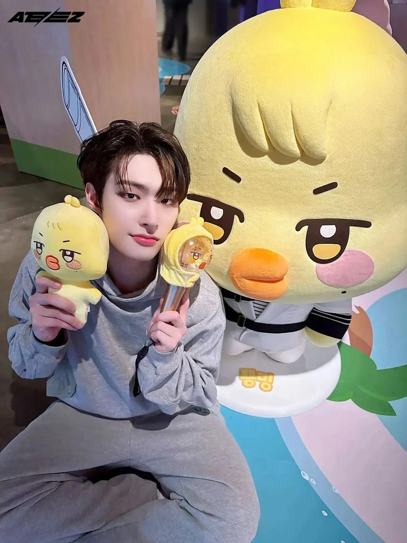 Kpop Aniteez Kawaii Kuscheltiere Plüschtiere Spielzeug Raumdekoration Hongjoong Seonghwa Yunho Yeosang San Ming Wooyoung Jongho Plu