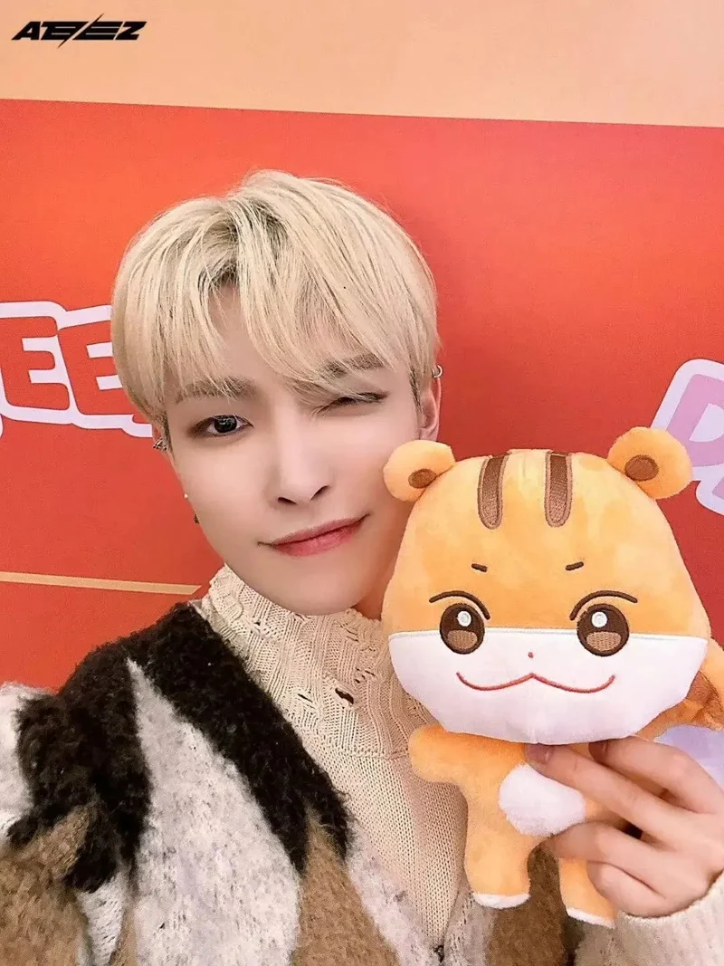 Kpop Aniteez Kawaii Kuscheltiere Plüschtiere Spielzeug Raumdekoration Hongjoong Seonghwa Yunho Yeosang San Ming Wooyoung Jongho Plu