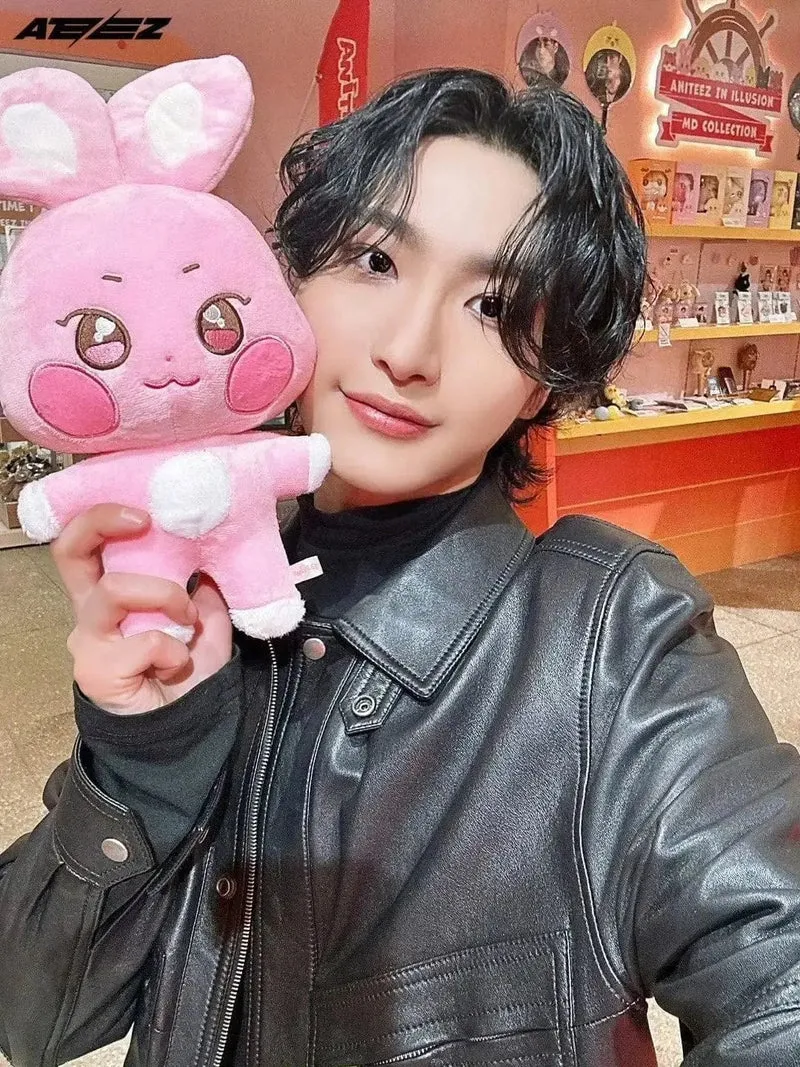 Kpop Aniteez Kawaii Kuscheltiere Plüschtiere Spielzeug Raumdekoration Hongjoong Seonghwa Yunho Yeosang San Ming Wooyoung Jongho Plu
