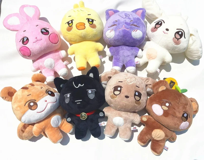 Kpop Aniteez Kawaii Kuscheltiere Plüschtiere Spielzeug Raumdekoration Hongjoong Seonghwa Yunho Yeosang San Ming Wooyoung Jongho Plu