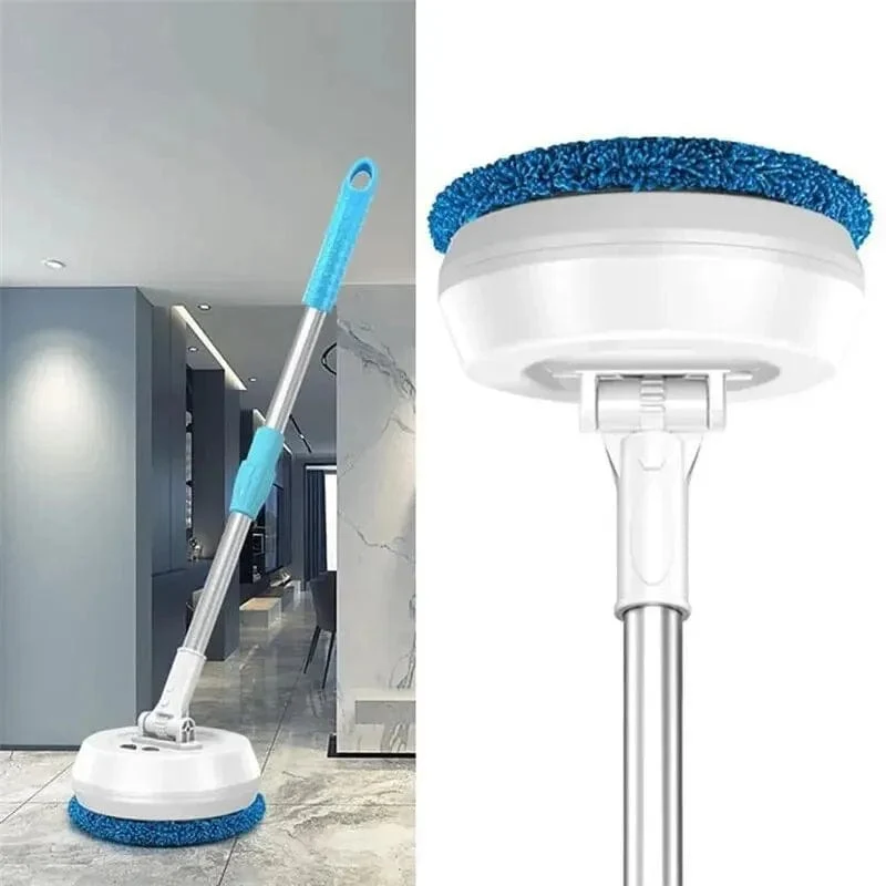 Kabellose elektrische Spin-Mop-Reinigungsmaschine, automatischer 2-in-1-Nass- und Trockenreiniger für Zuhause, Auto, Glas, Decke, Tür, Fenster, Bodenreiniger
