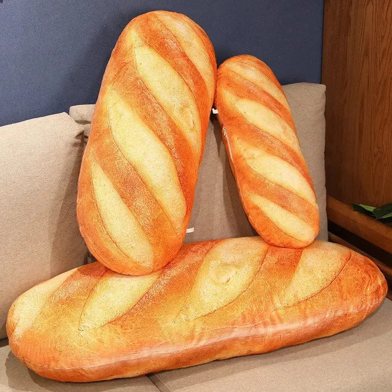 Französisches Brot Plüschkissen Gefülltes Druckbild Essen Plushie Peluche Party Prop Dekor Schlafender Begleiter Mann Geschenk