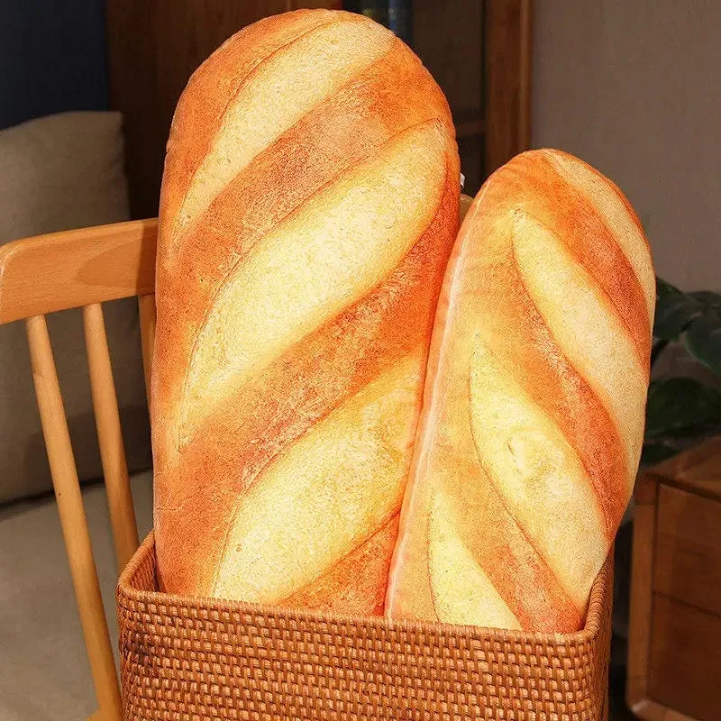 Französisches Brot Plüschkissen Gefülltes Druckbild Essen Plushie Peluche Party Prop Dekor Schlafender Begleiter Mann Geschenk
