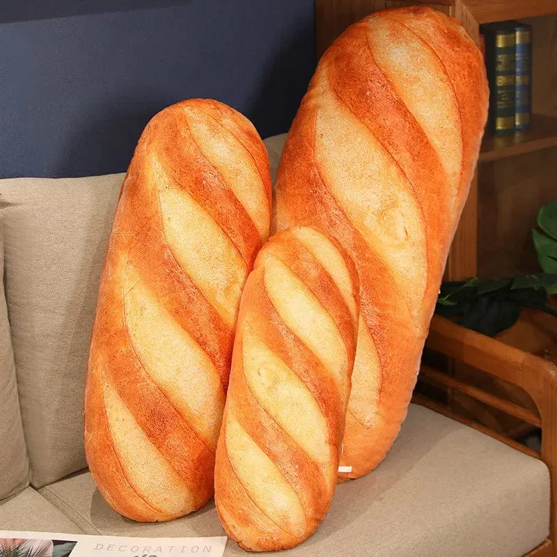 Französisches Brot Plüschkissen Gefülltes Druckbild Essen Plushie Peluche Party Prop Dekor Schlafender Begleiter Mann Geschenk