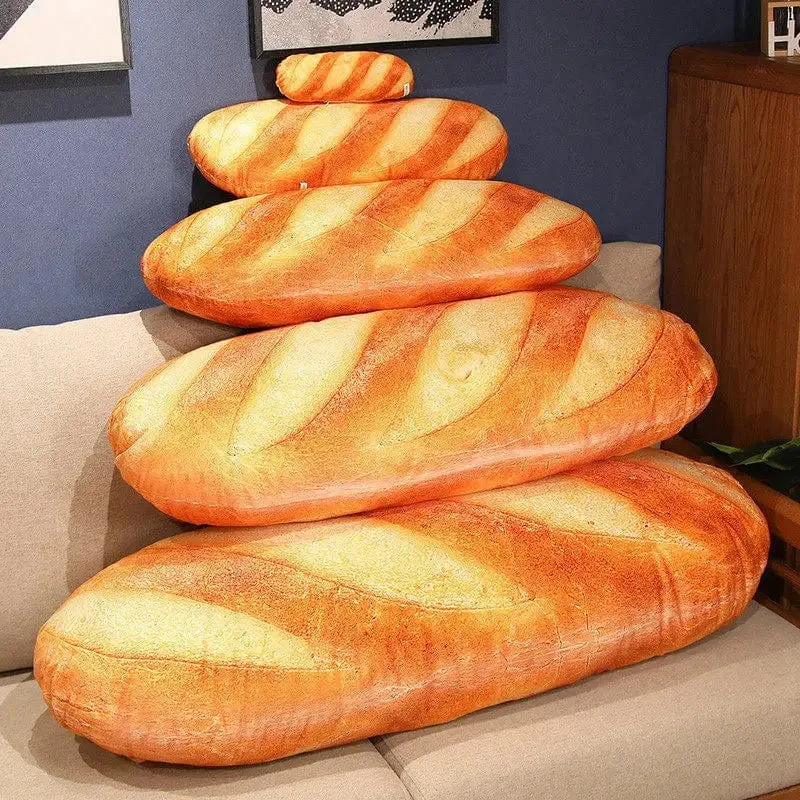 Französisches Brot Plüschkissen Gefülltes Druckbild Essen Plushie Peluche Party Prop Dekor Schlafender Begleiter Mann Geschenk