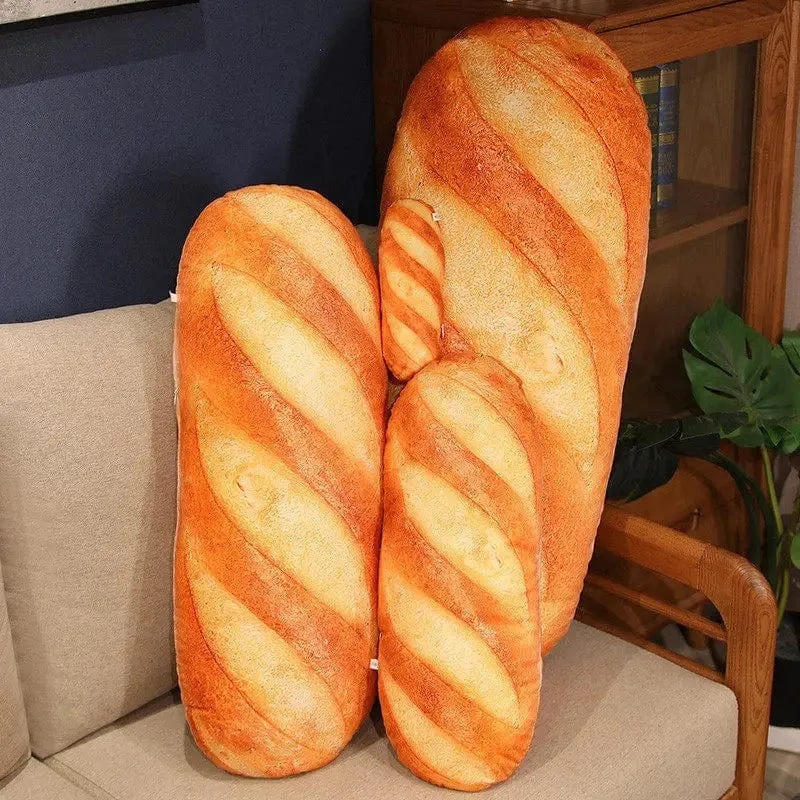 Französisches Brot Plüschkissen Gefülltes Druckbild Essen Plushie Peluche Party Prop Dekor Schlafender Begleiter Mann Geschenk