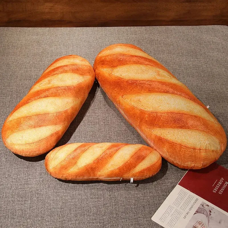 Französisches Brot Plüschkissen Gefülltes Druckbild Essen Plushie Peluche Party Prop Dekor Schlafender Begleiter Mann Geschenk