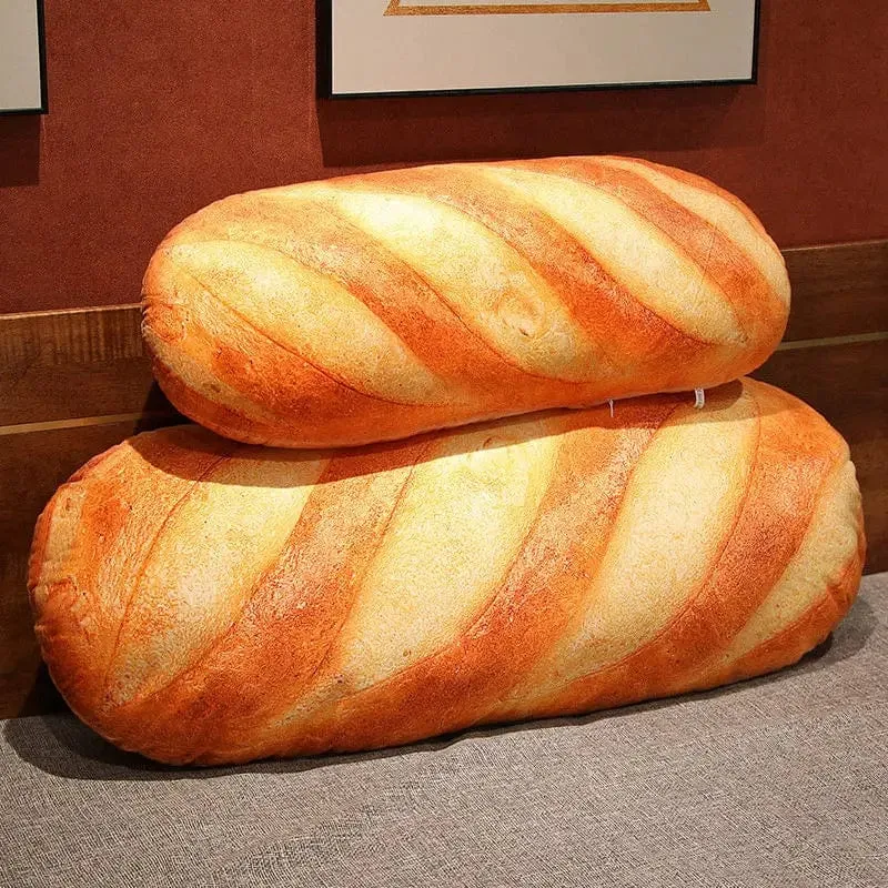 Französisches Brot Plüschkissen Gefülltes Druckbild Essen Plushie Peluche Party Prop Dekor Schlafender Begleiter Mann Geschenk