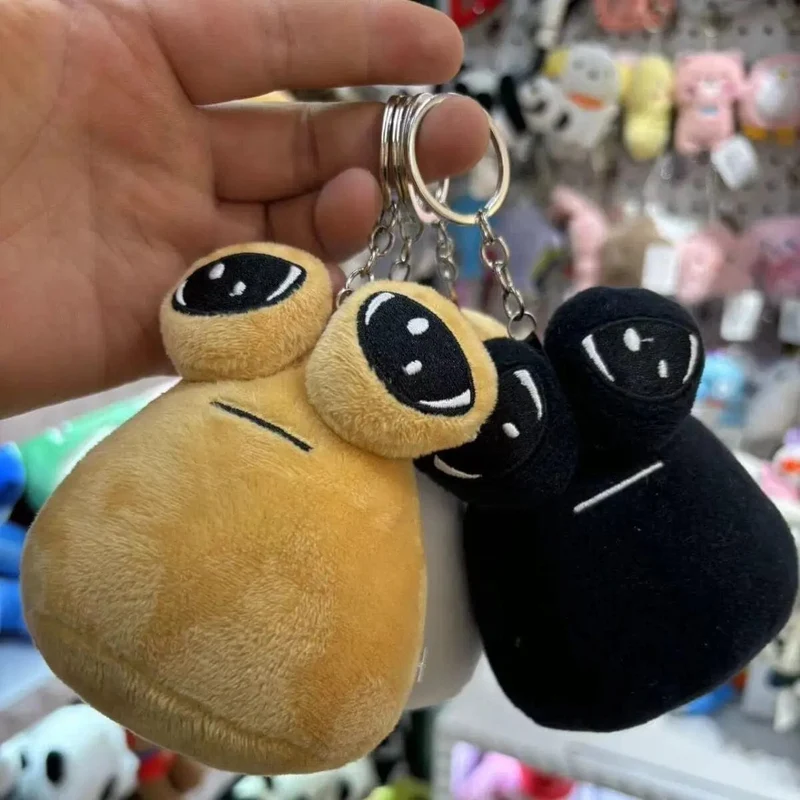 Hot My Pet Alien Pou Plüschtier Kawaii Alien Haustierpuppe Süßes Pou Stofftier Weiches Kissen Plüschtier Geschenkspielzeug für Kinder