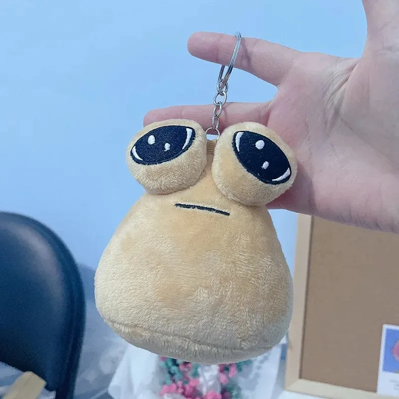 Hot My Pet Alien Pou Plüschtier Kawaii Alien Haustierpuppe Süßes Pou Stofftier Weiches Kissen Plüschtier Geschenkspielzeug für Kinder