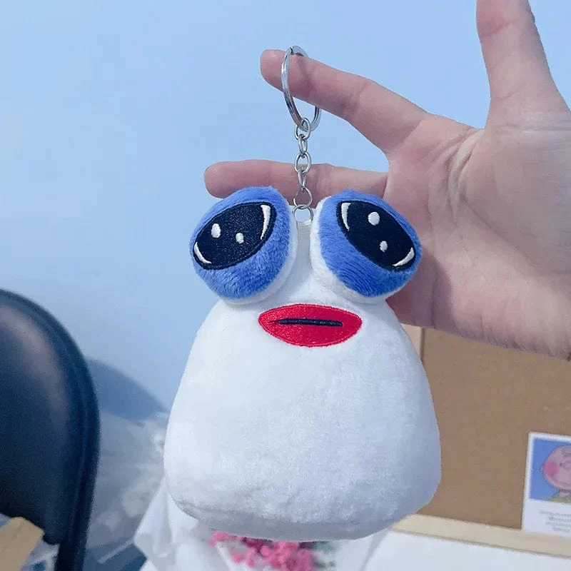 Hot My Pet Alien Pou Plüschtier Kawaii Alien Haustierpuppe Süßes Pou Stofftier Weiches Kissen Plüschtier Geschenkspielzeug für Kinder