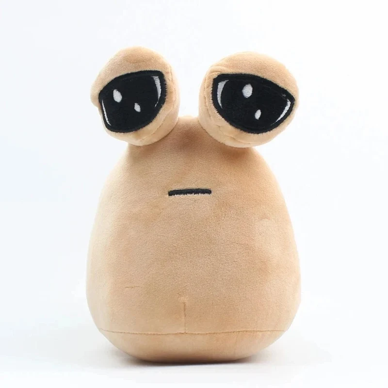 Hot My Pet Alien Pou Plüschtier Kawaii Alien Haustierpuppe Süßes Pou Stofftier Weiches Kissen Plüschtier Geschenkspielzeug für Kinder