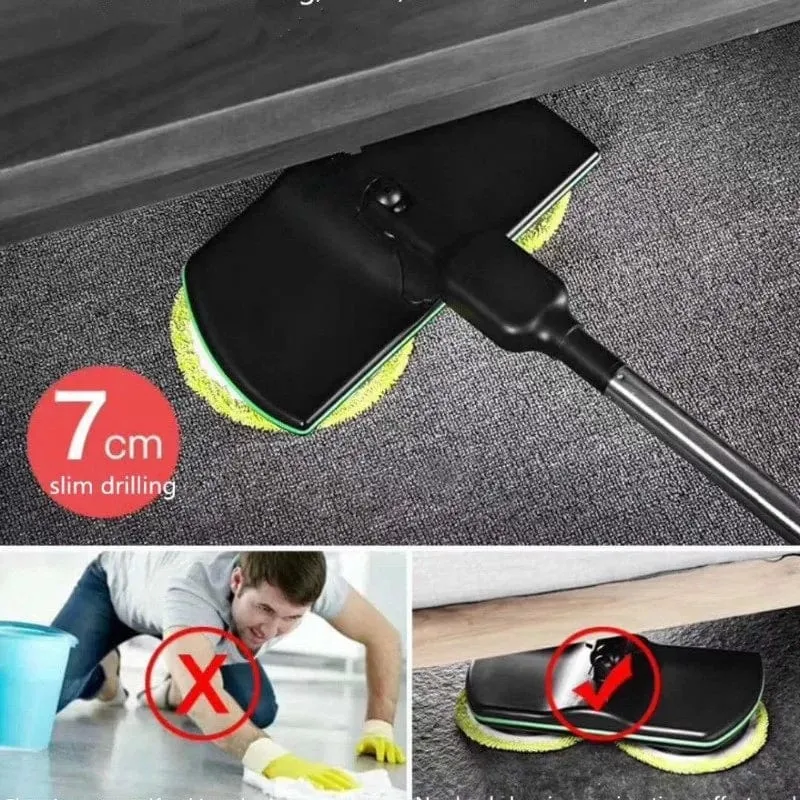 Mopp mit Schleuder, Bodenwaschmops zum Reinigen von Böden, kabelloser elektrischer Besen, elektrischer intelligenter Mopp-Reiniger, Boden-Haushaltsreinigungswerkzeug